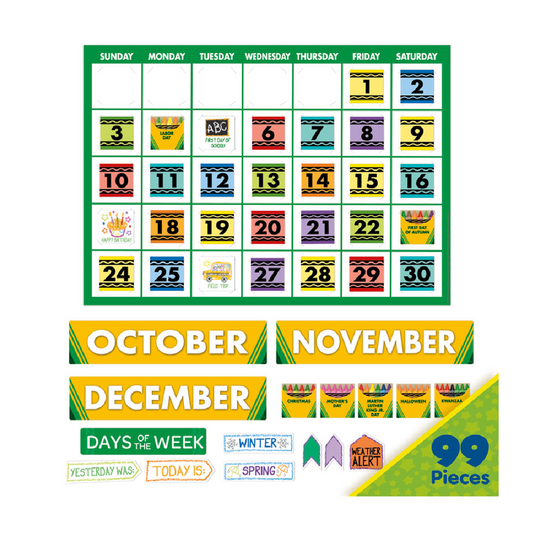 BBS Crayola Calendar [99pcs]