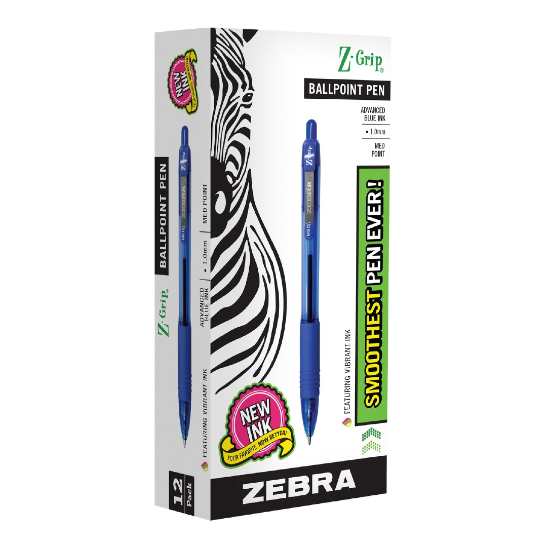 Z-Grip Ballpoint Pen, 1 Dozen