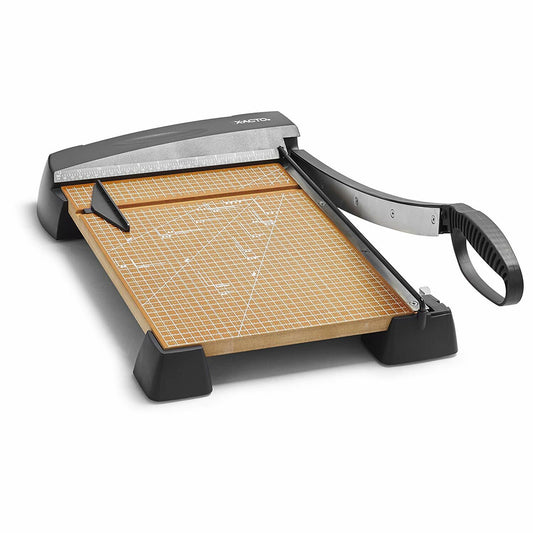 Heavy Duty 15" Wood Guillotine Trimmer, 15 Sheets Capacity