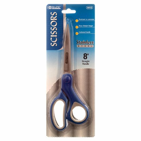 Scissors 8" Soft Grip, Straight Handle