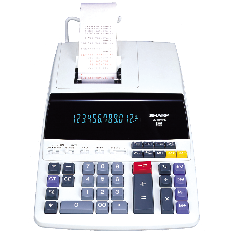 Commercial Printing Calculator- 12 Digit