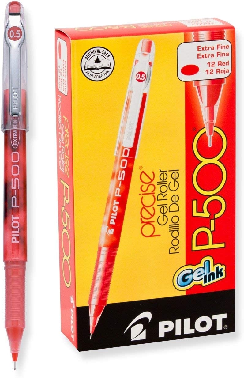 Precise Gel Roller Red P-500 / P-700