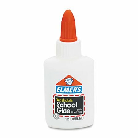School Glue Washable No-Run, 1.25 oz