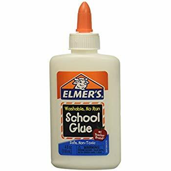 School Glue Washable No-Run, 4.0 oz