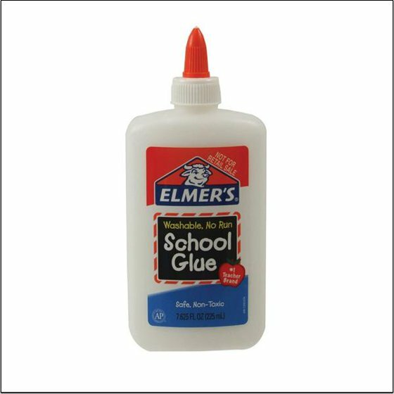 White School Glue Washable No-Run, 7 5/8 oz.