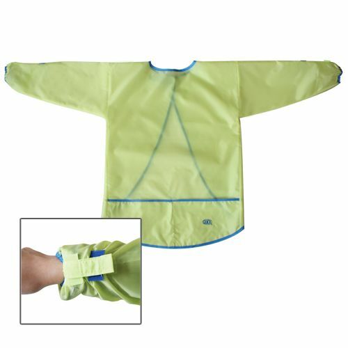 Art Apron w/Long Sleeves Fabric Assorted