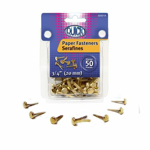 Paper Fasteners 3/4", Pk-50