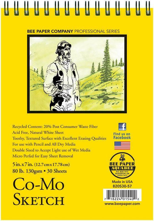 Pad Sketch 5x7" 30-sh 80#