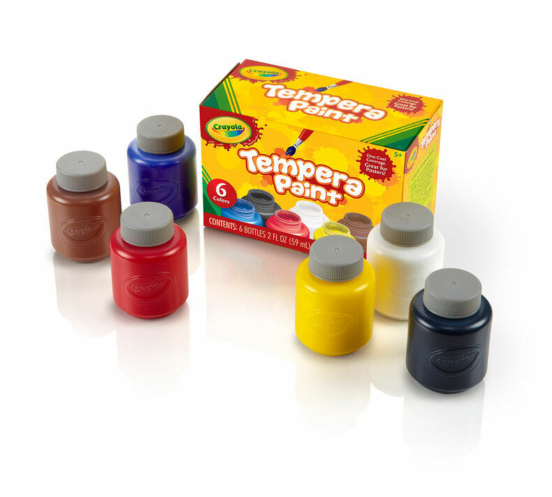 Tempera Paint set-6 count