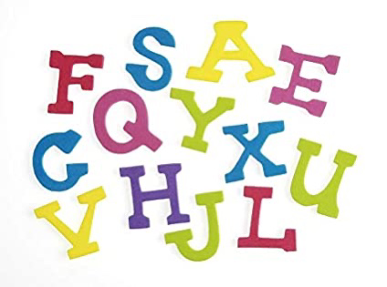 Stickers Alphabet Casual