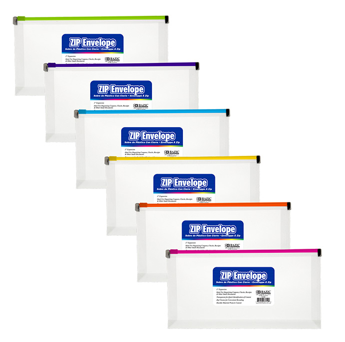 Zip Envelope Coupon/Check