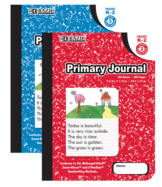 Libreta Primary Composition Journal