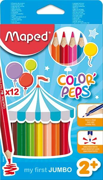 Color Pencil Jumbo Triangular (pk-12)
