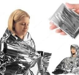 Emergency Mylar Blankets Thermal 52" x 84"