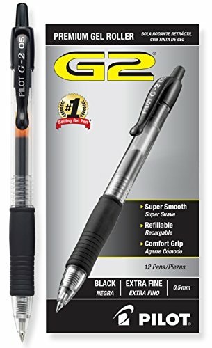 G2 Retractable Gel Ink Rolling Ball Black