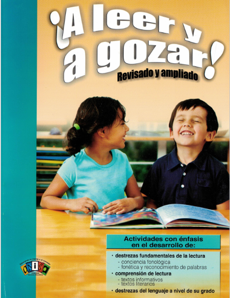 Libro A leer y a gozar