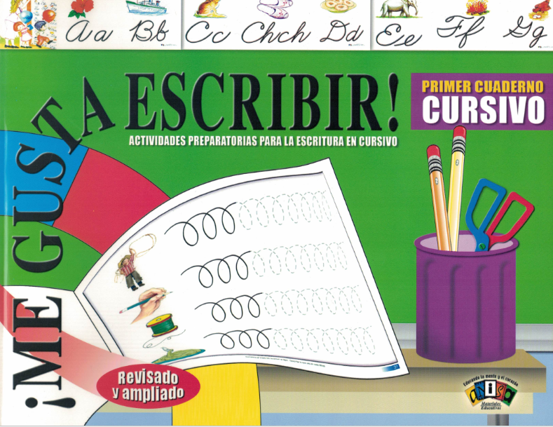 Me Gusta Escribir Primer Cuaderno Cursivo