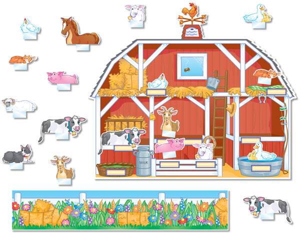 Barnyard Pocket Chart (35 pcs)