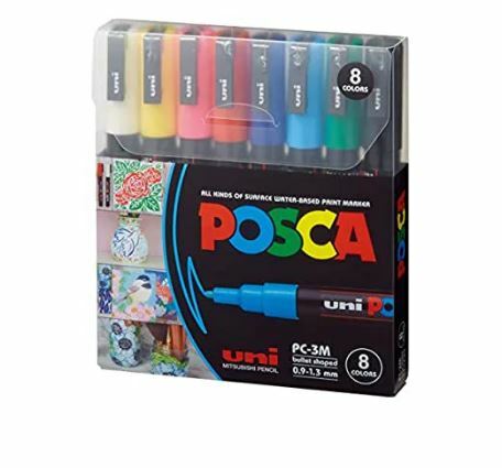 Posca Markers PC-3M [pk-8] – Humacao School Supply