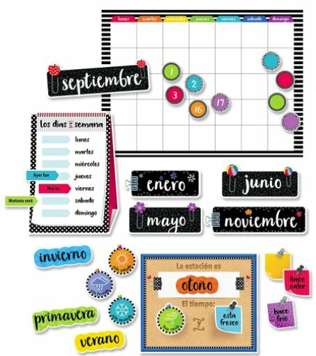 Bold & Bright Calendario en Español Set