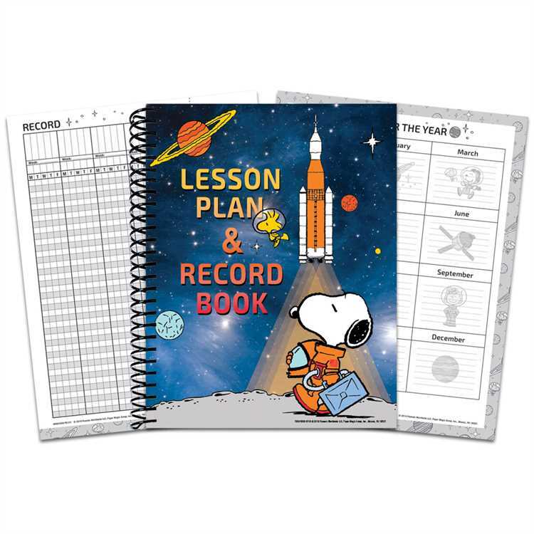 Peanuts® NASA Lesson Plan Book & Record Book