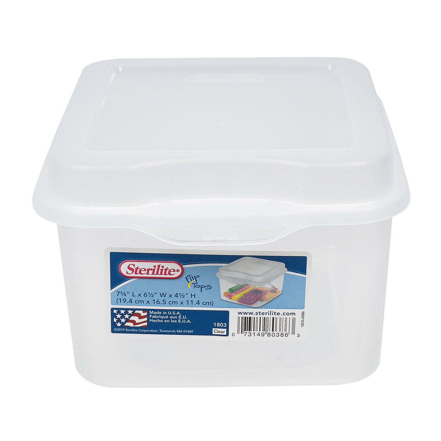 Box Clear 7x6"