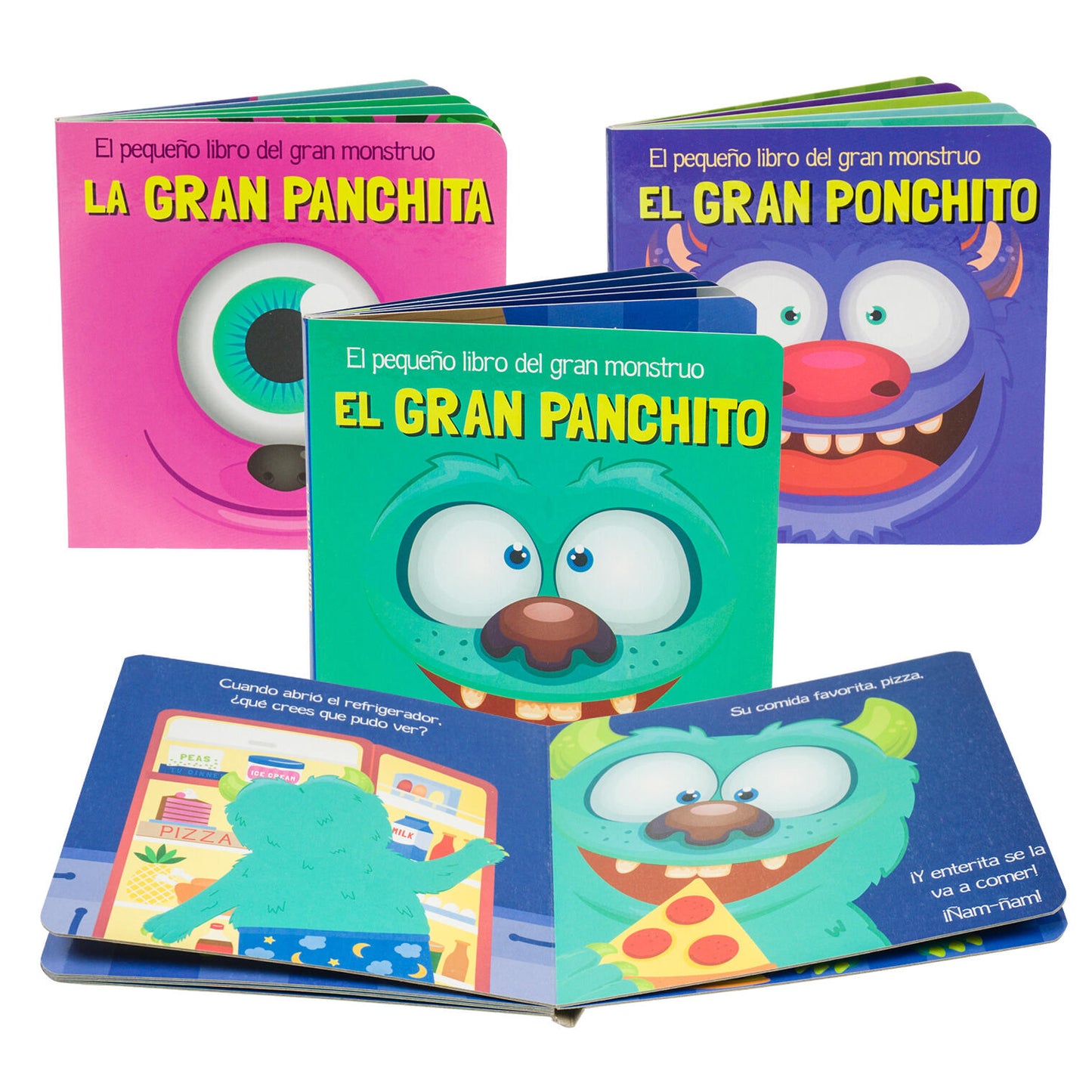 Board Book Spanish Little Big Monster