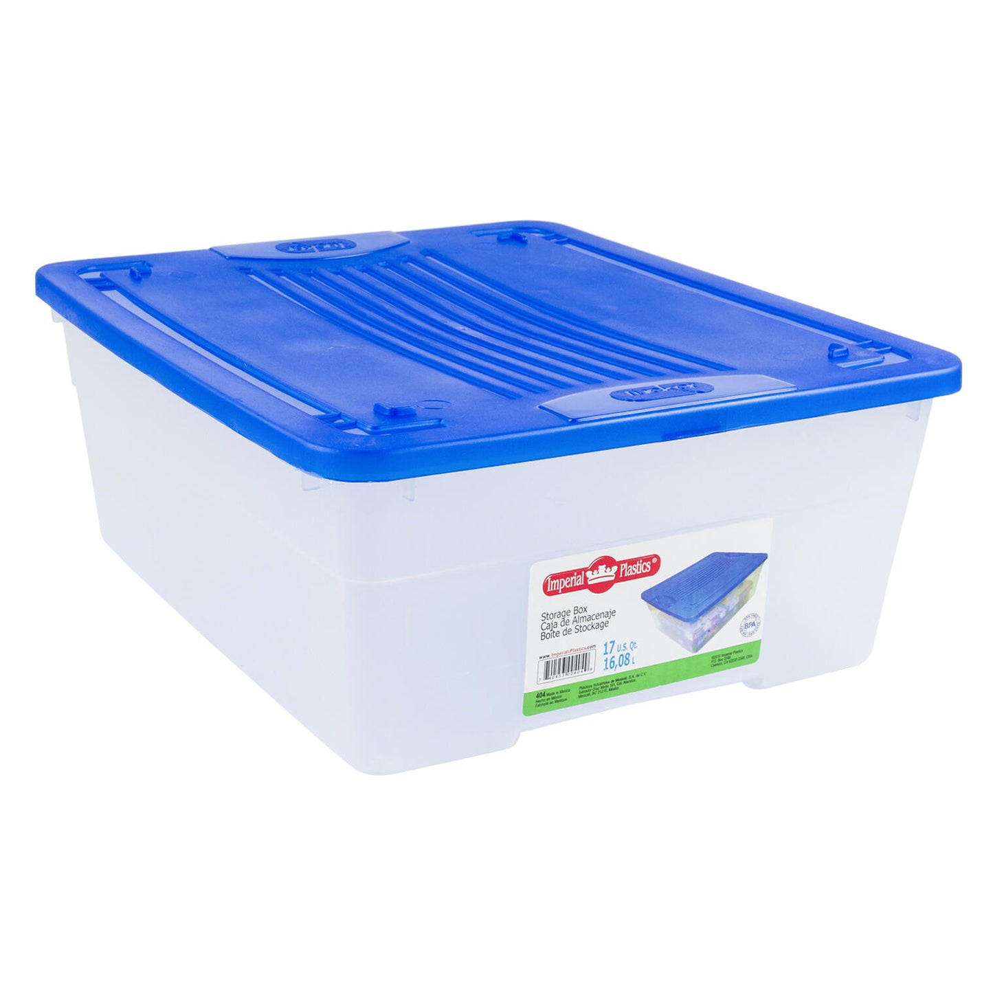 Plastic Box 17qt