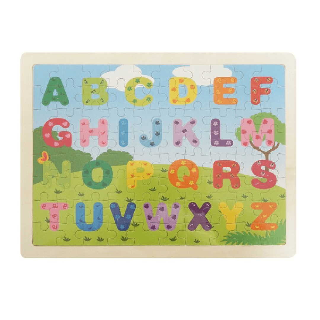 Jigsaw Wooden Puzzle Alphabet