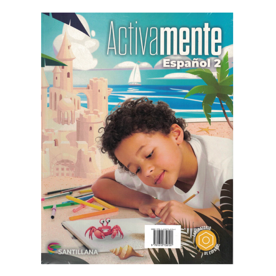 libro de texto espanol 2 activamente santillana segundo