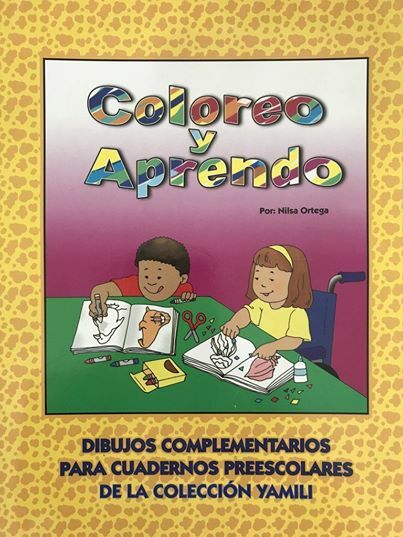 Libro preescolar Coloreo y Aprendo autora Nilsa Ortega