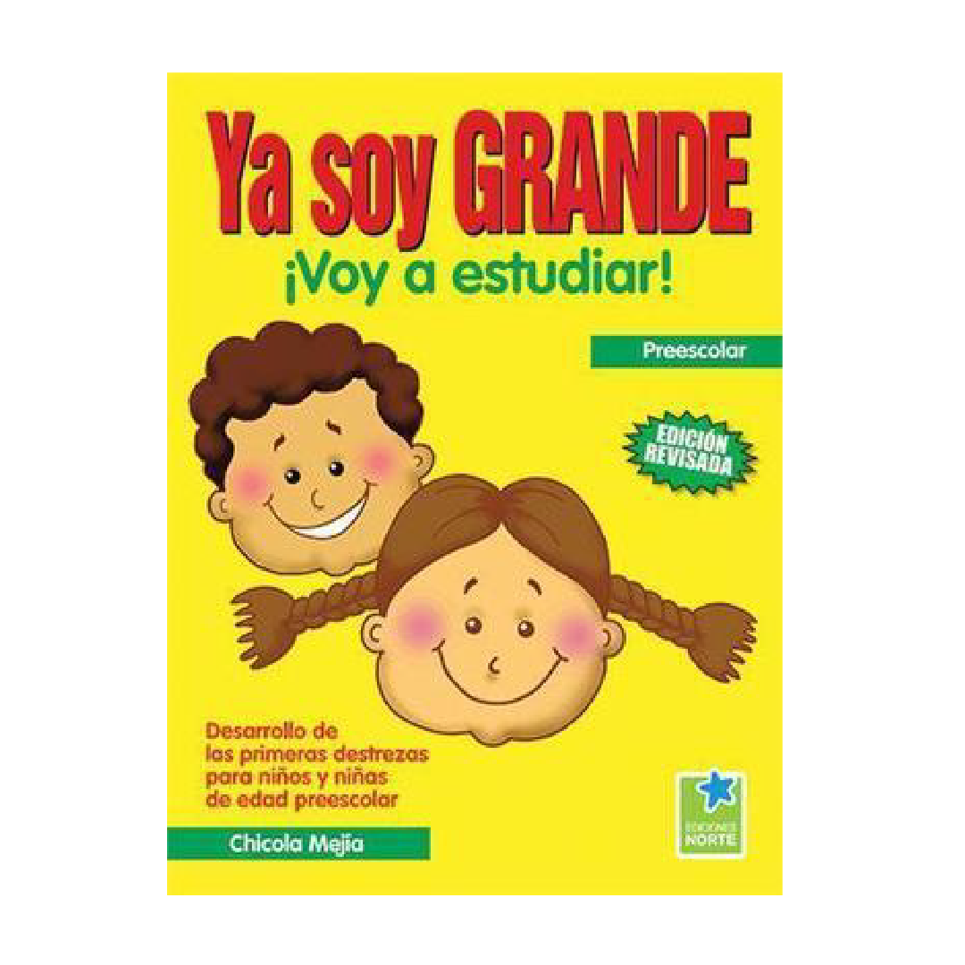 Libro preescolar Ya Soy Grande Voy a Estudiar