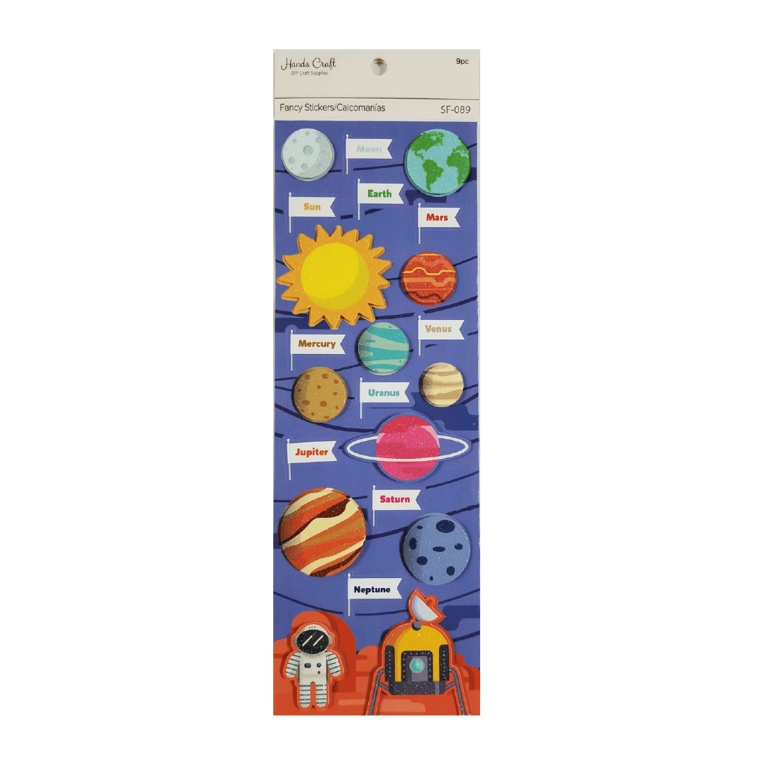 Stickers 3D Planets