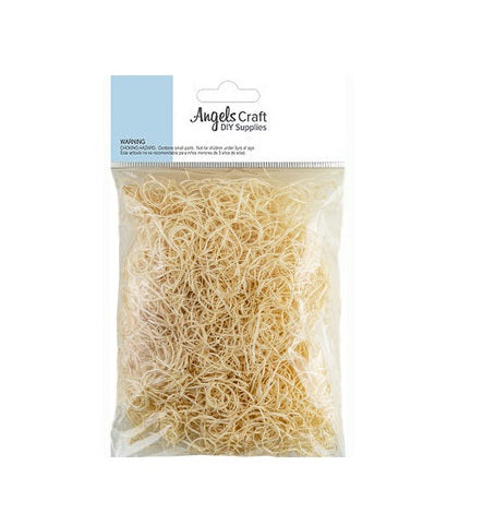 Shredded Wood Excelsior Ivory
