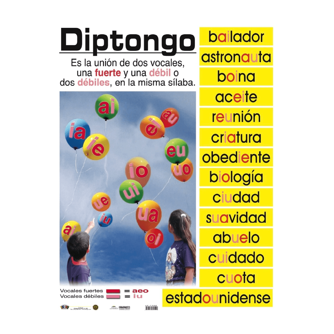 Poster Diptongo