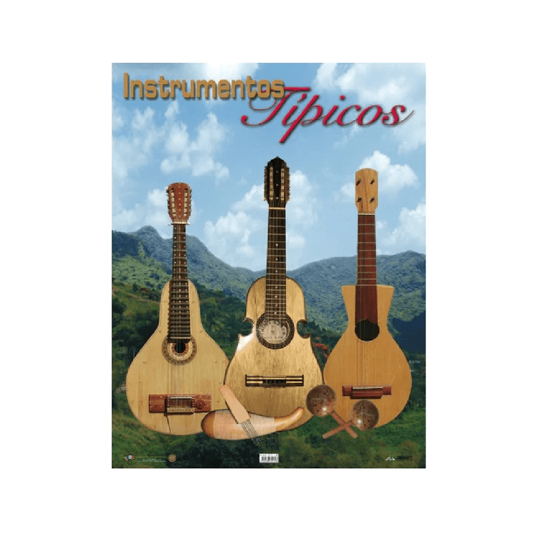 Cartel Instrumentos Típicos