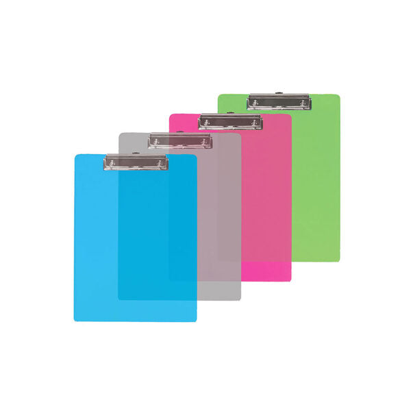Clipboard Clear Color, Letter Size