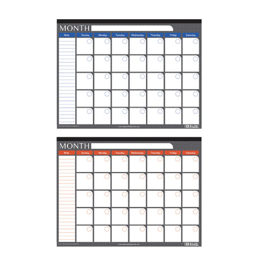 Calendar Deskpad Undated 17x22 [EACH]