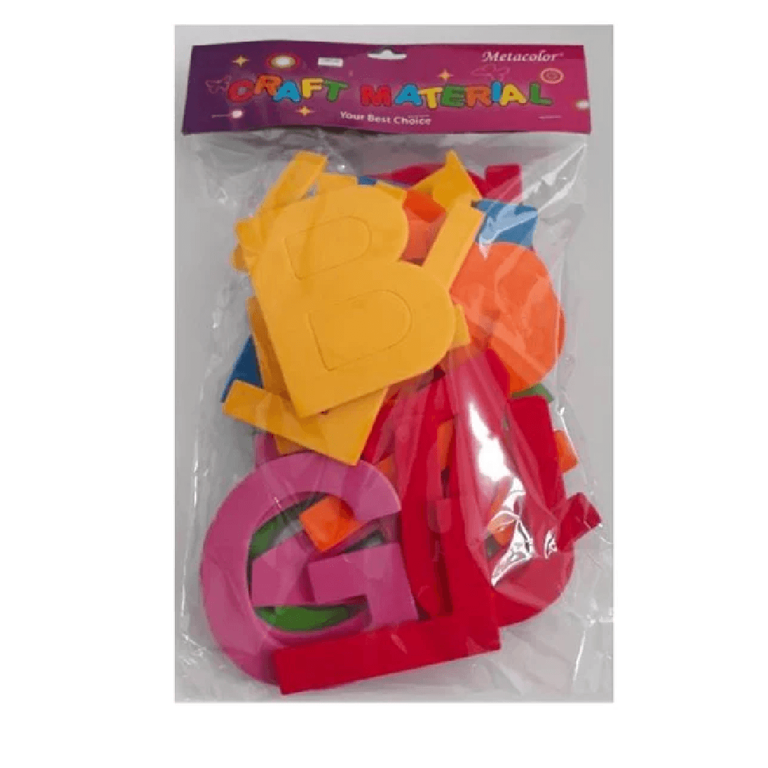 Letters w/magnet 4"