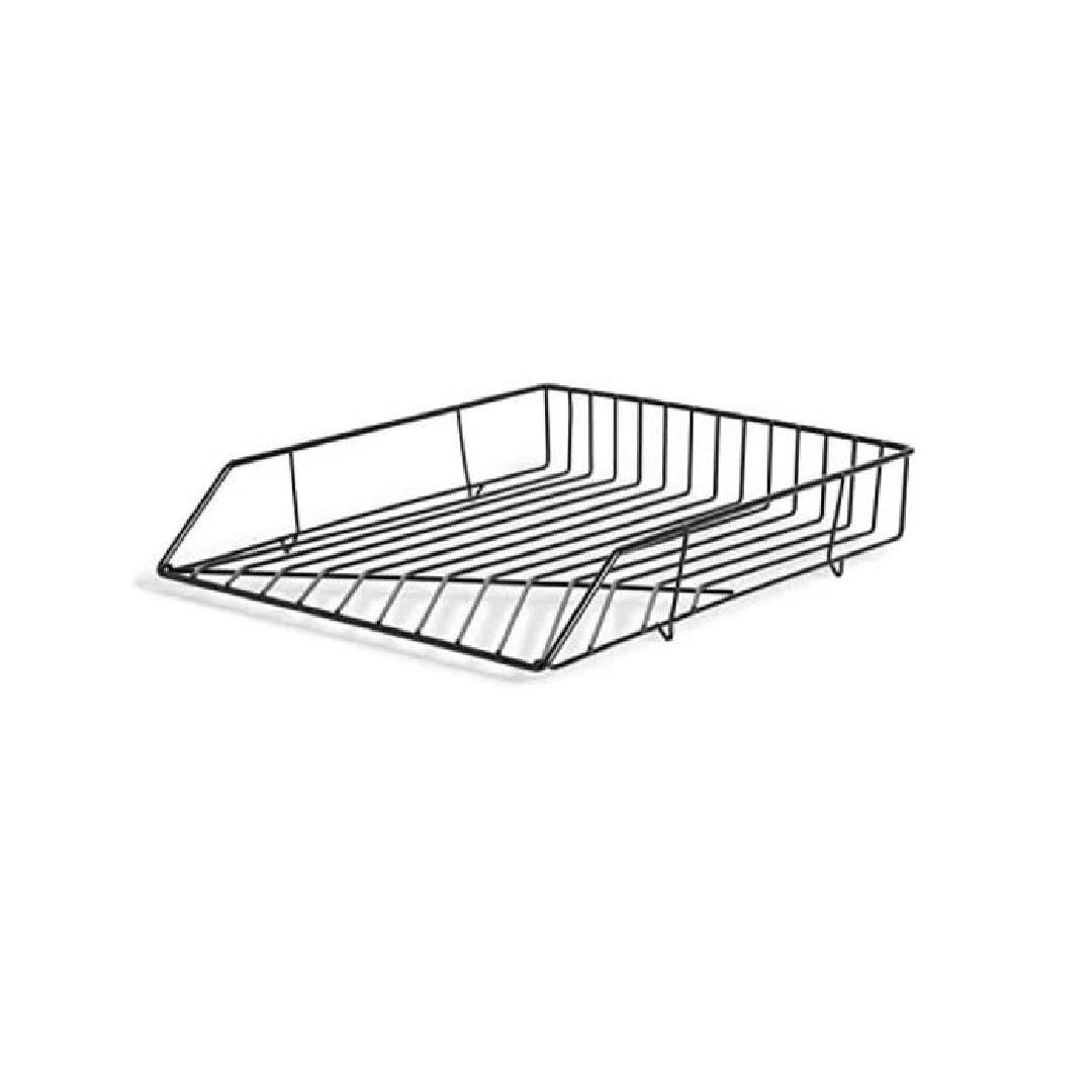 Tray Letter Size- Metal Rack Black