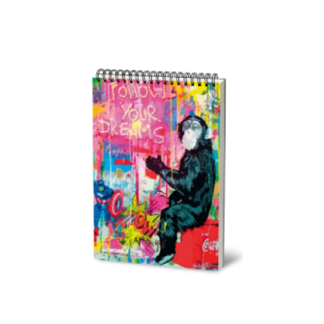 Pad ArtWork 9.45" x 13" Basquait 154lb- smooth surface