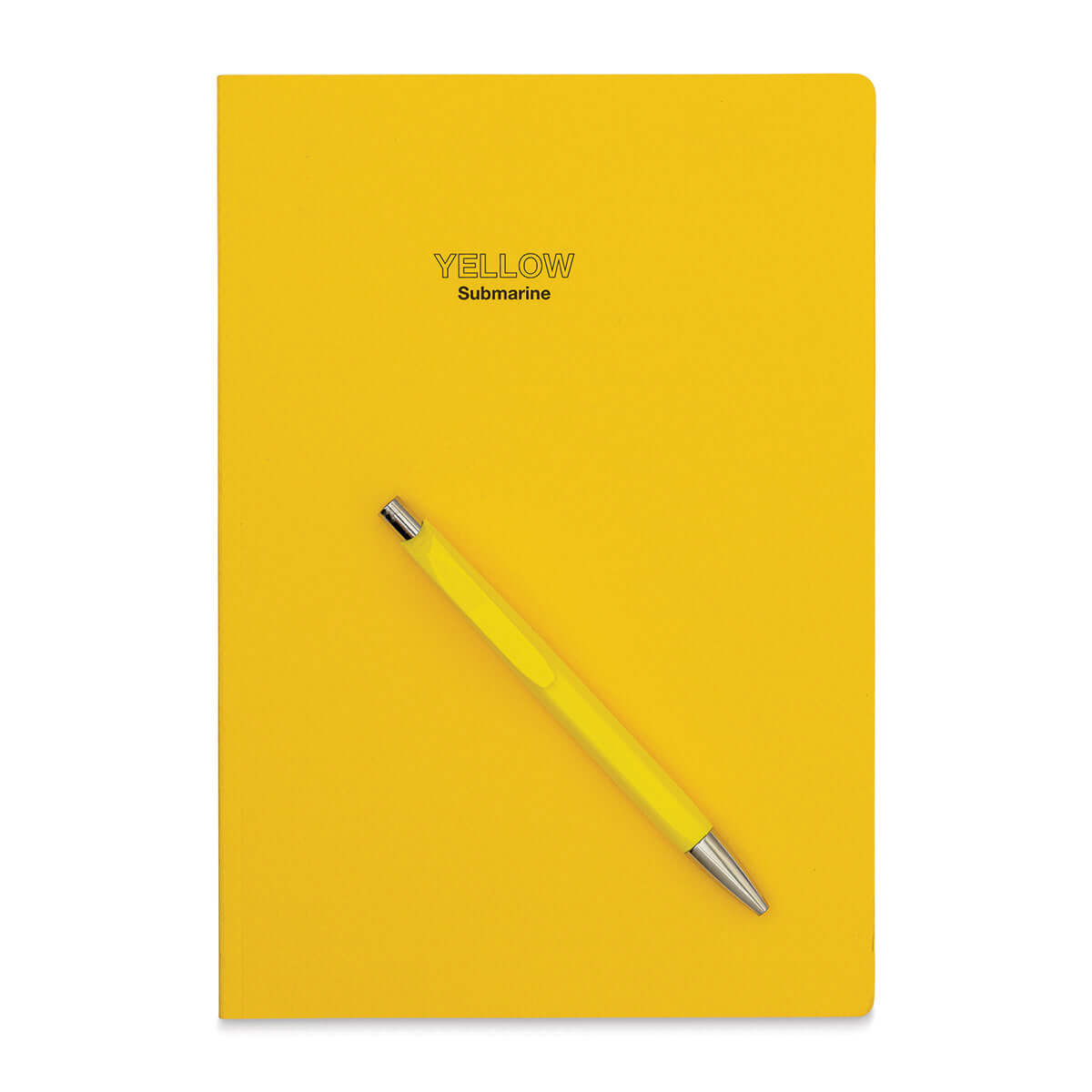 Yellow Journal & Pen