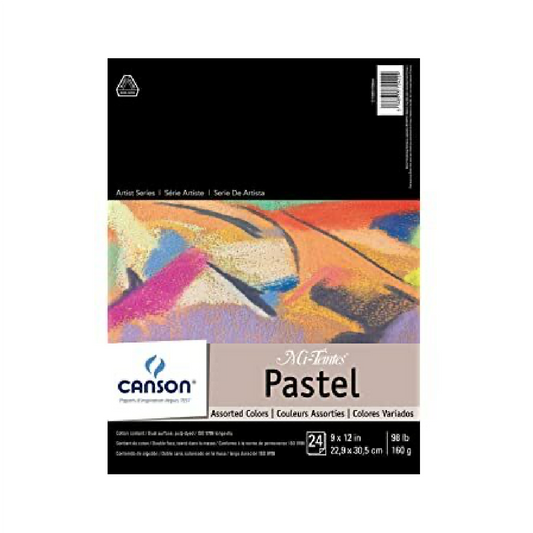 Pad Mi-Teintes 9 x 12" Assorted  Colors