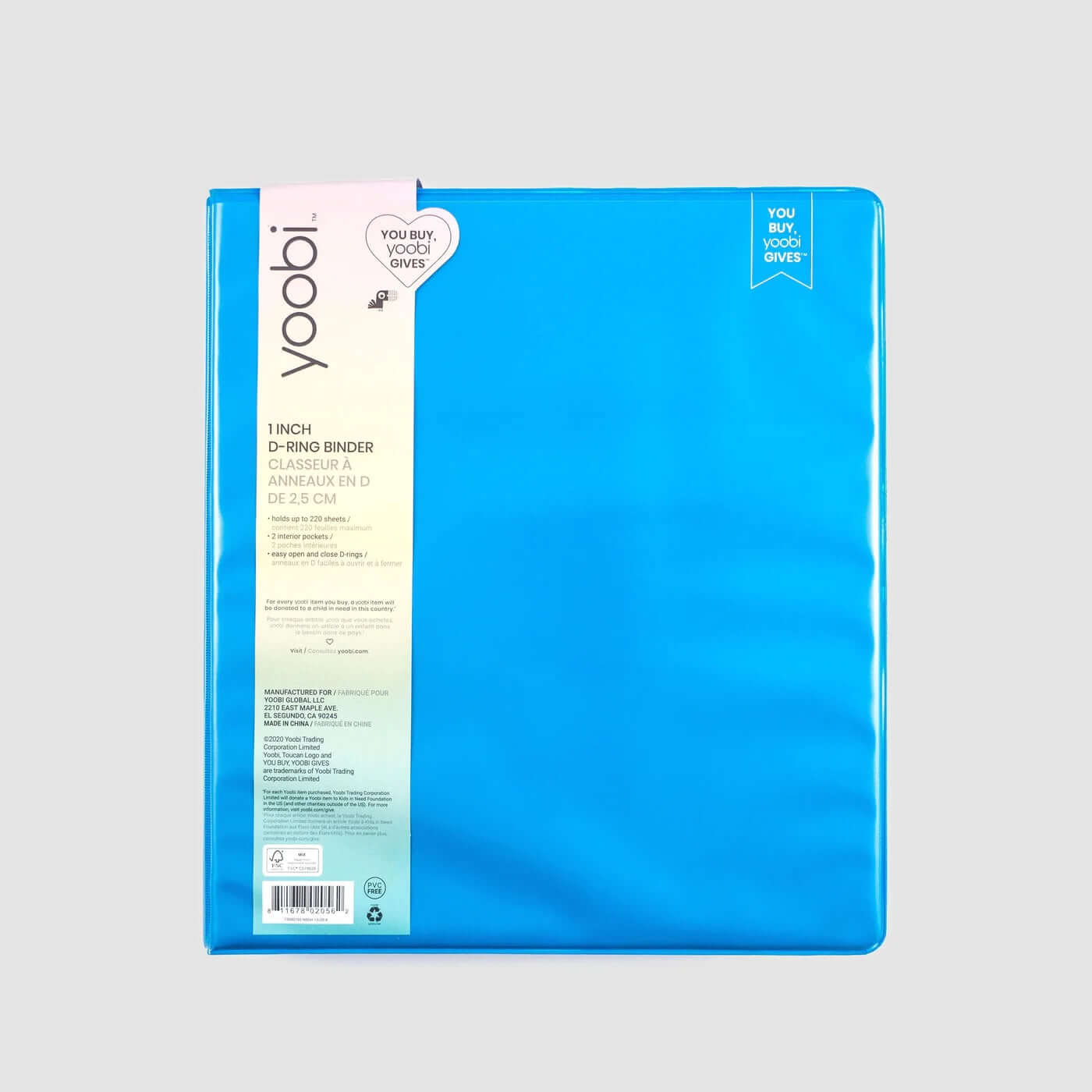 Binder 1' D-Ring Blue