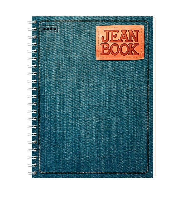 Notebook Jean Book 5-Div - Mediana