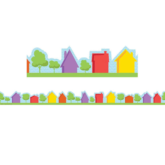 A Teachable Town Street Deco Trim® Extra Wide