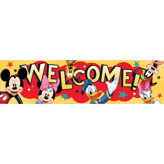 Banner Welcome Mickey