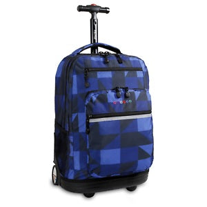 Rolling Backpack Block Navy Sundance