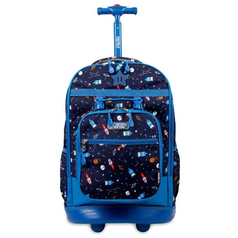 Rolling Backpack w/Lunch Spaceship (Duo)