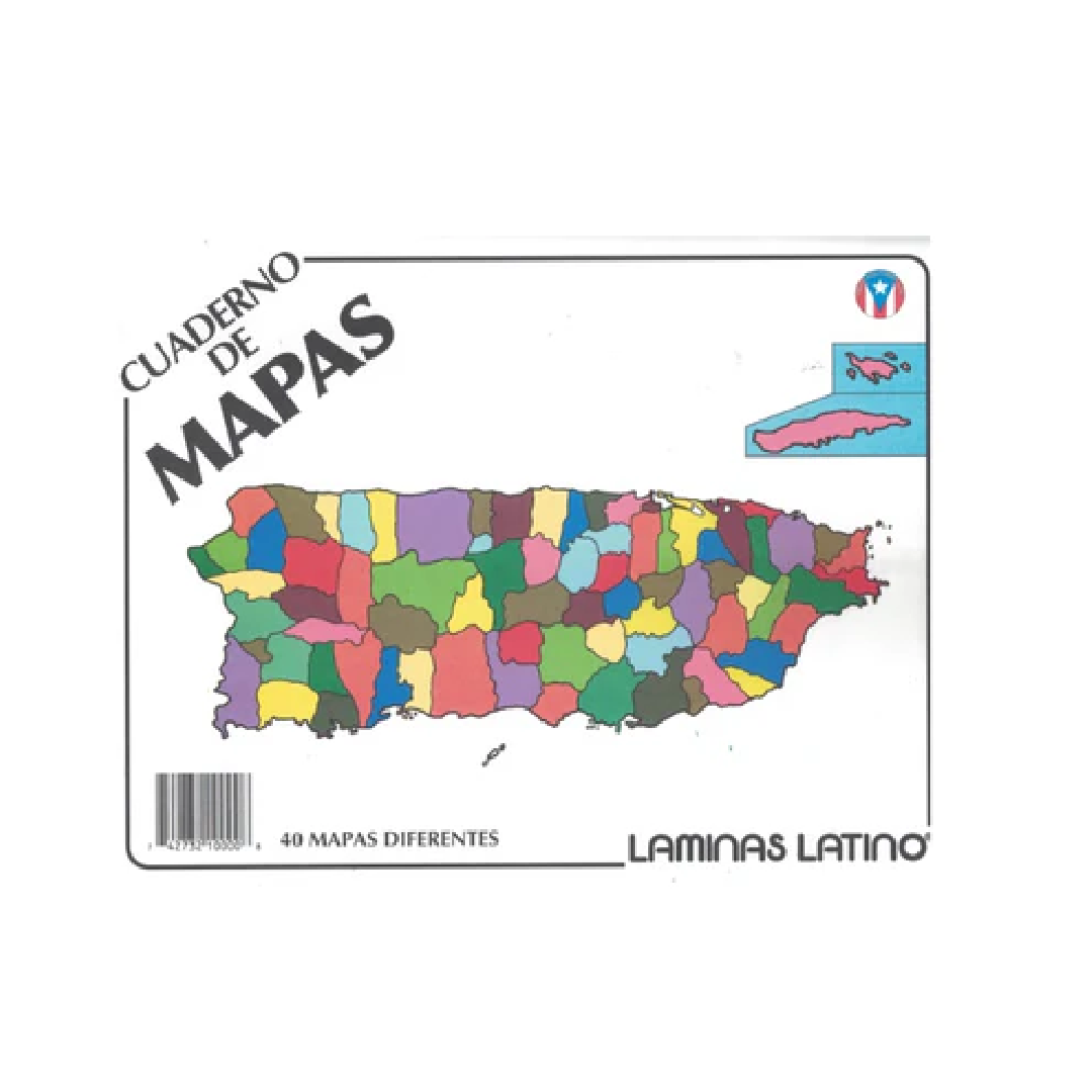 Cuaderno de 40 Mapas